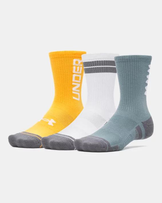 UA Performance Tech Unisex 3-Pack Crew Socks