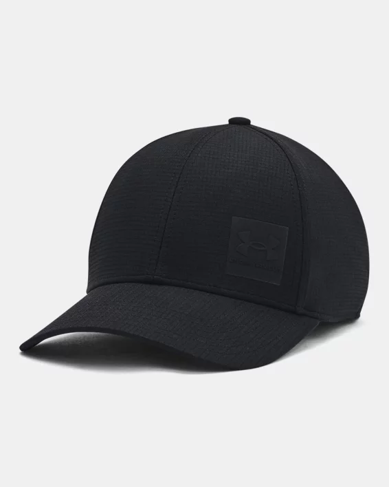 UA ArmourVent Low Mens Stretch Fit Cap