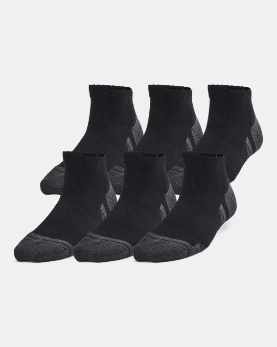 UA Performance Tech Kids 6-Pack Low Cut Socks