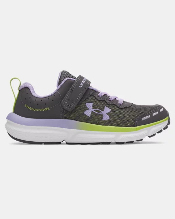 UA Assert 10 AC Girls Pre-School Running Shoes