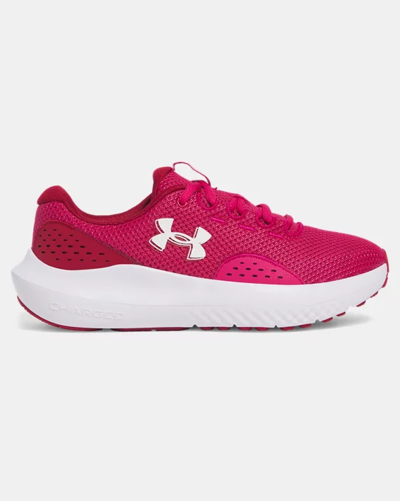 Shaded Fuchsia-Crimson Crest-White-681
