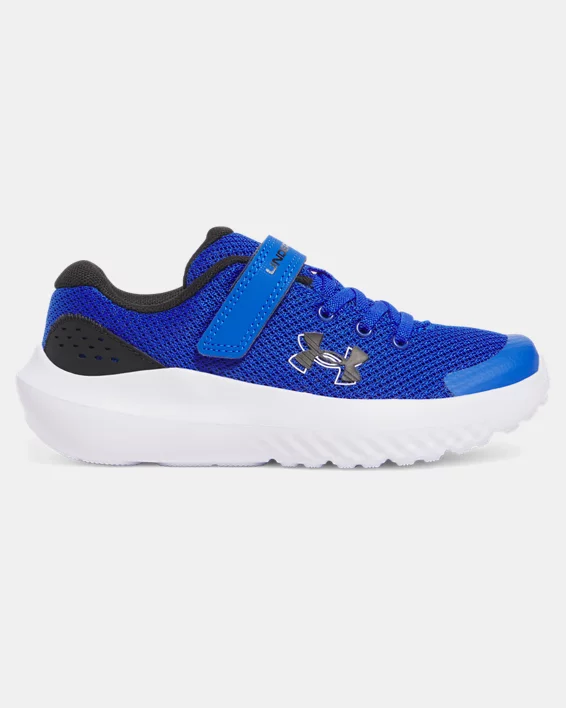 UA Surge 4 AC Boys Pre-School Running Shoes