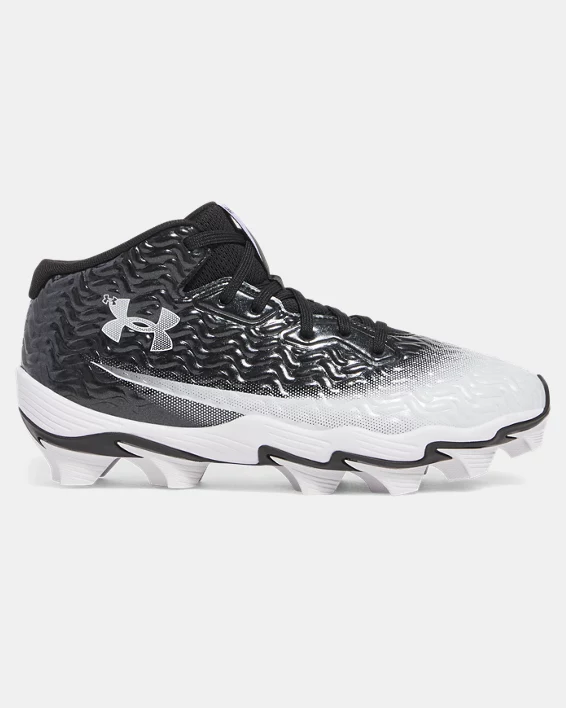 UA Spotlight Hammer Jr. Boys Football Cleats
