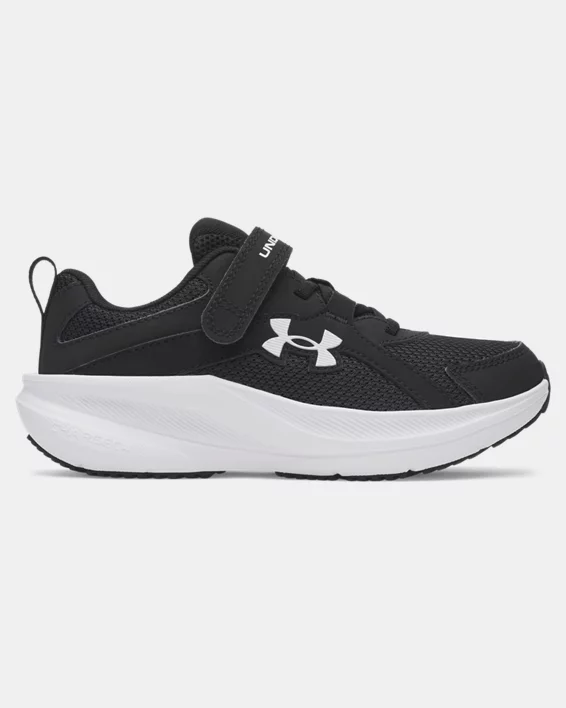 UA Assert 11 AC Wide Boys Pre-School Running Shoes