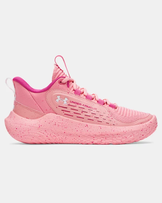 UA Breakthru 5 Kelsey Plum Plumberry Womens Basketball Shoes