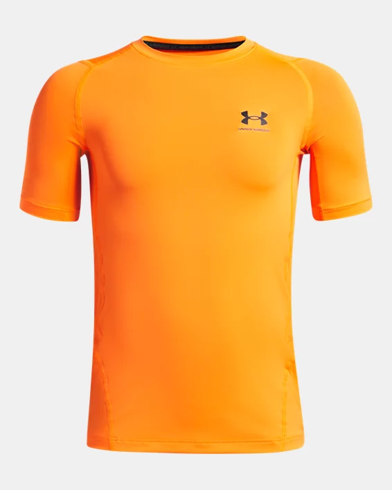 HeatGear Armour Boys Short Sleeve