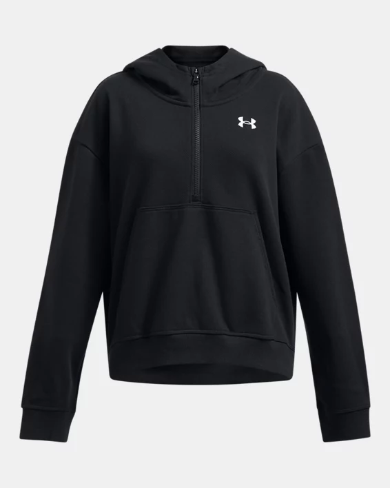 UA Rival Fleece Textured Girls  Zip