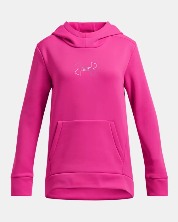 Armour Fleece Big Logo Girls Hoodie