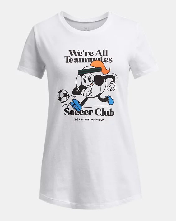 UA Global Football Teammate Girls Short Sleeve