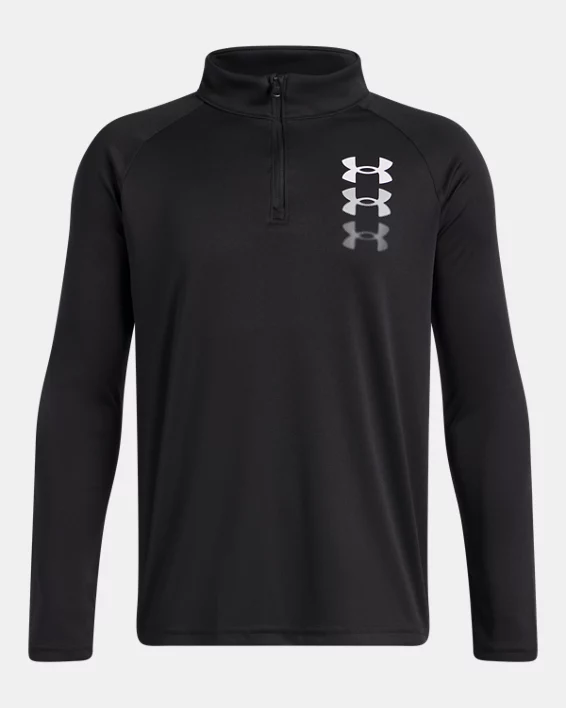UA Tech Branded Boys  Zip