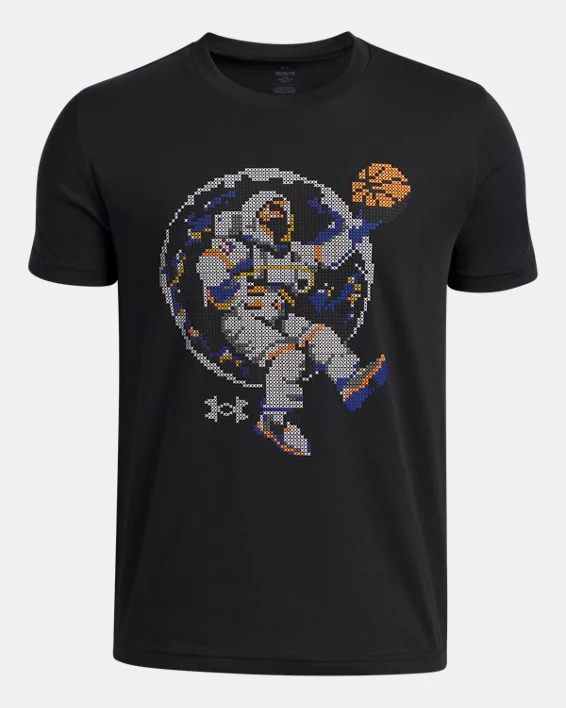 UA Astro Hoops Boys Short Sleeve