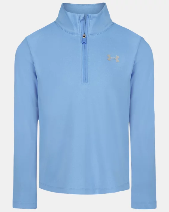 UA Velocity Semi-Zip Little Girls  Zip Pullover