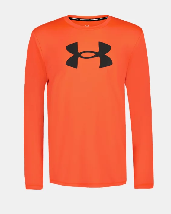 UA Core Logo Boys Short Sleeve Surf Shirt