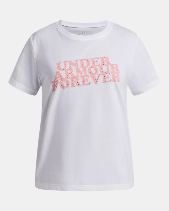 UA Forever Girls Short Sleeve
