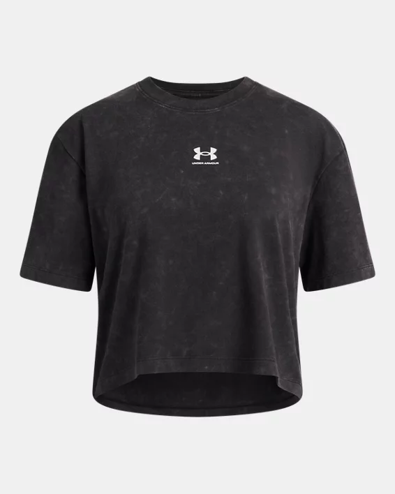 UA Rival Wash Girls Short Sleeve