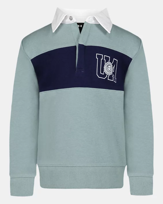 UA Rival Terry Little Boys Rugby Shirt