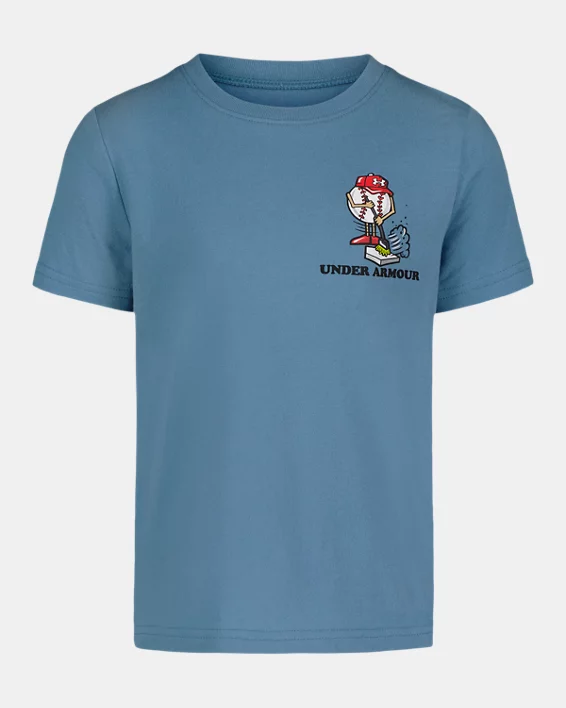 UA Clean Up Crew Little Boys Short Sleeve