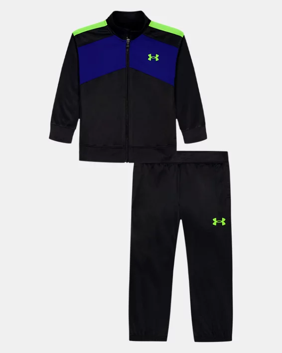 UA Colorblock Little Boys Track Suit