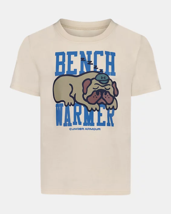UA Bench Warmer Little Boys Short Sleeve