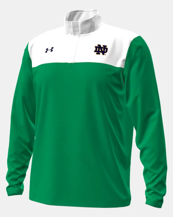 UA Tee To Green Collegiate Blocked Mens  Zip