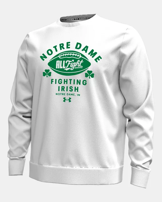 UA Unstoppable Fleece Collegiate Mens Crew