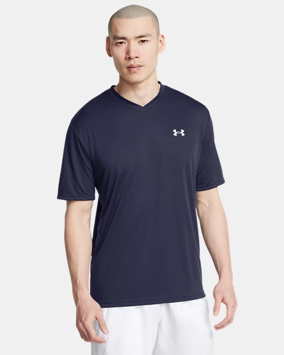 UA Velocity Mens V-neck Short Sleeve