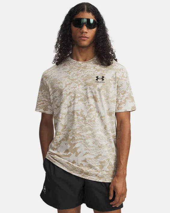 UA ABC Camo Mens Short Sleeve