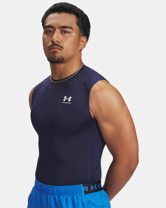 HeatGear Mens Compression Sleeveless