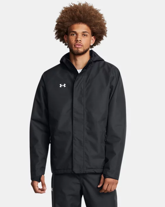UA Stormproof Lined Mens Rain Jacket