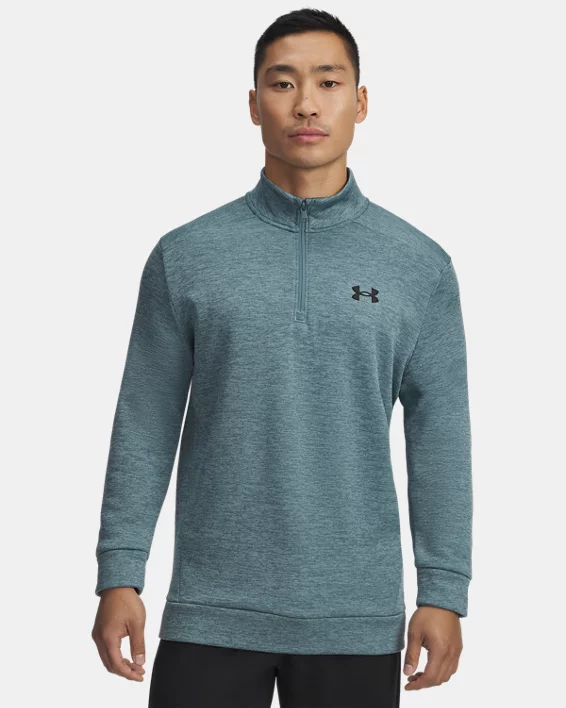 Armour Fleece Twist Mens  Zip