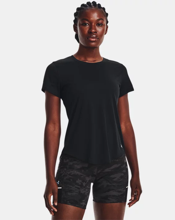 UA CoolSwitch Run Womens Short Sleeve