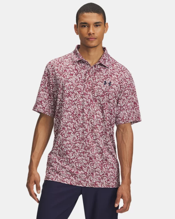 UA Playoff 3.0 Printed Mens Polo