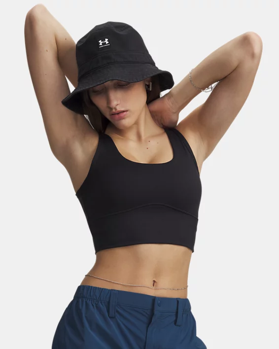 UA Meridian Fitted Womens Crop Tank