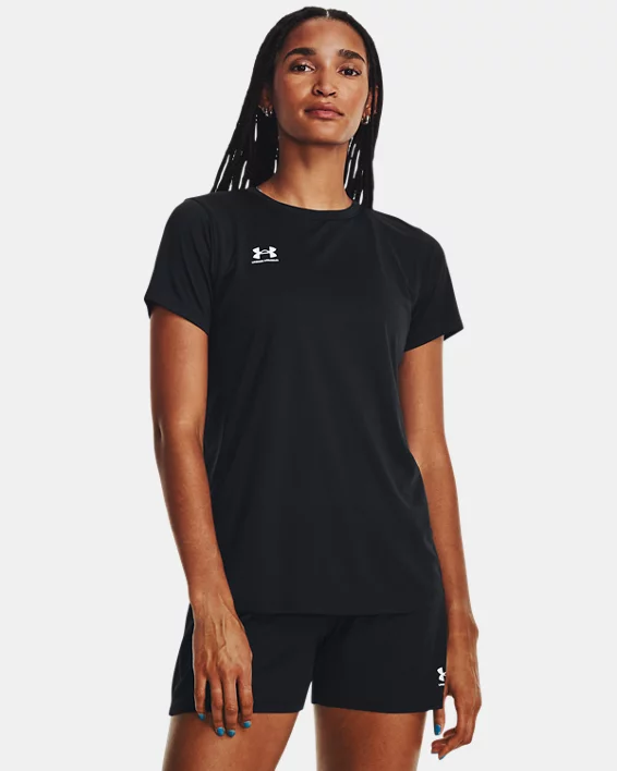 UA Challenger Womens Training Short Sleeve