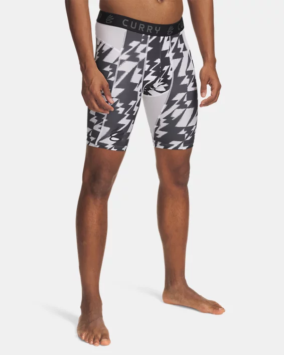 Curry HeatGear Printed Mens 9" Shorts