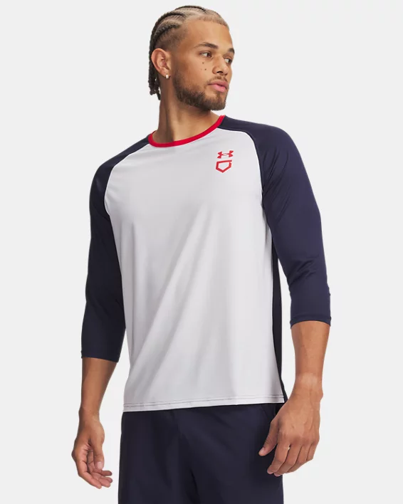 White-Midnight Navy-Red-100
