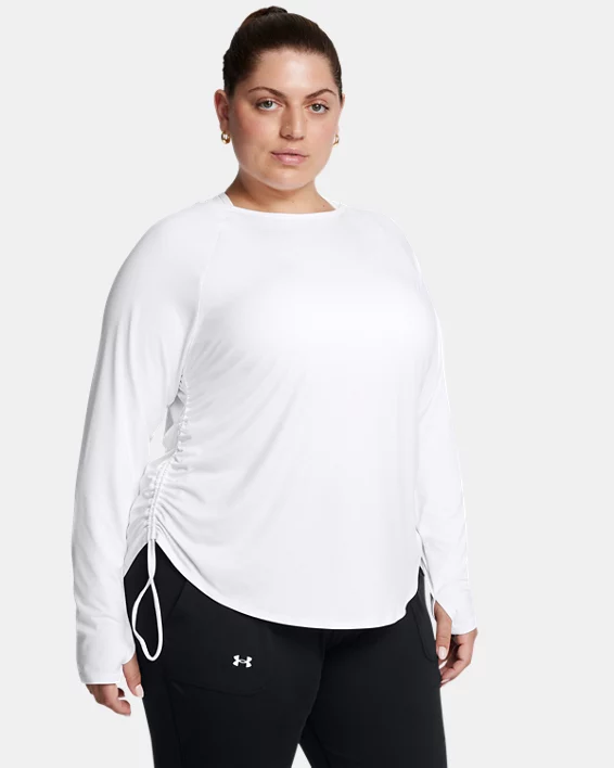 UA Motion Womens Longline Long Sleeve