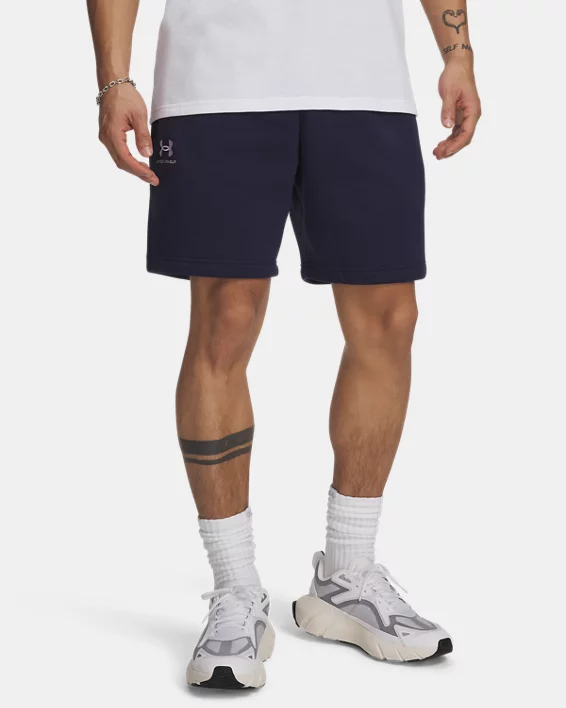 UA Icon Fleece Mens 7.75" Shorts