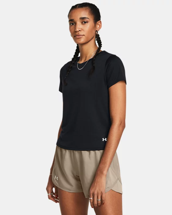 UA Launch Womens Short Sleeve