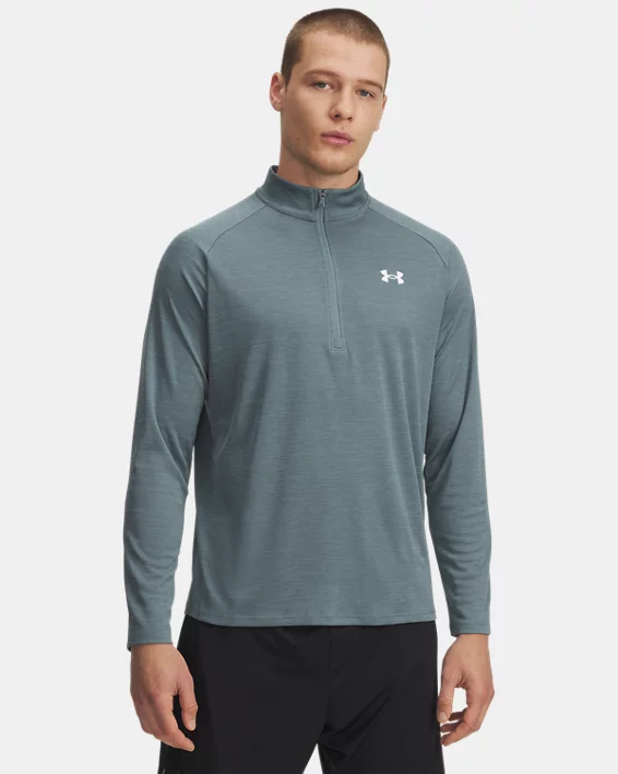 UA Tech Textured Mens  Zip