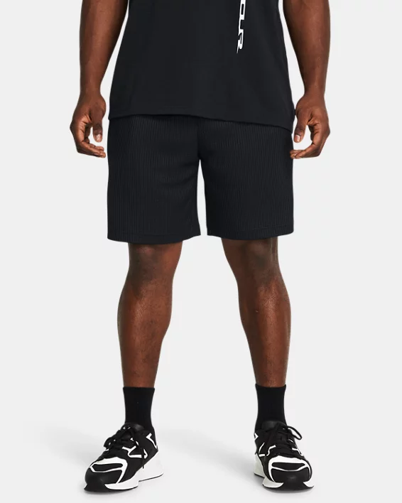 UA Rival Waffle Mens 8.5" Shorts