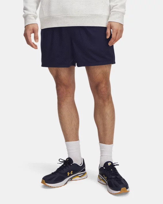 UA Icon Mesh Mens 5" Shorts