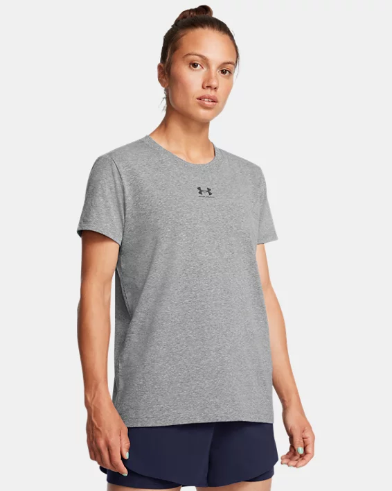 UA Rival Core Womens Short Sleeve