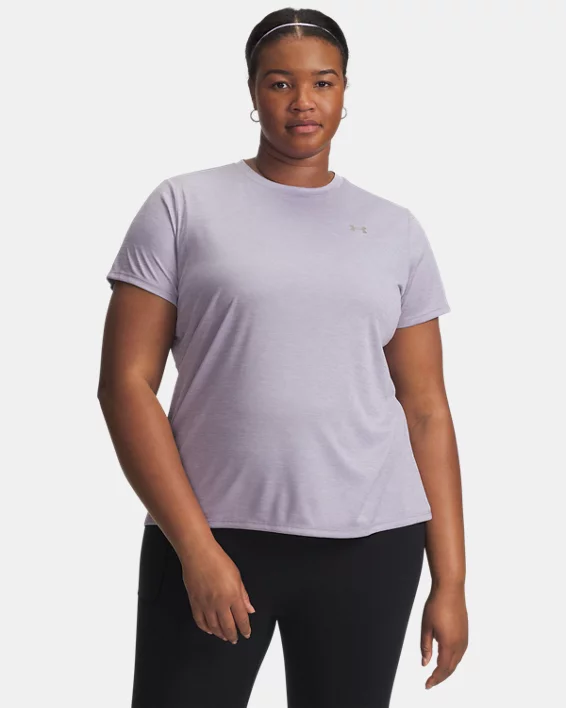 UA Tech Twist Womens Short Sleeve