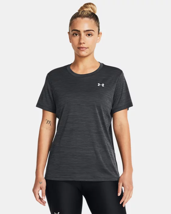 UA Tech Twist Womens Short Sleeve