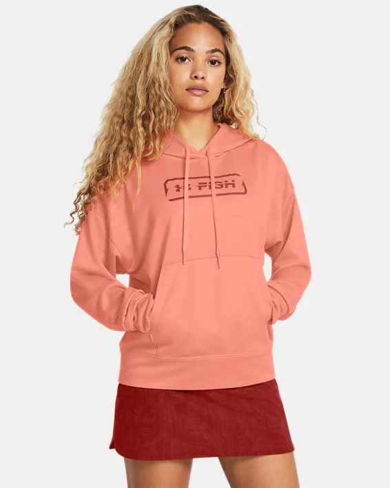 UA Fish Pro Terry Womens Hoodie