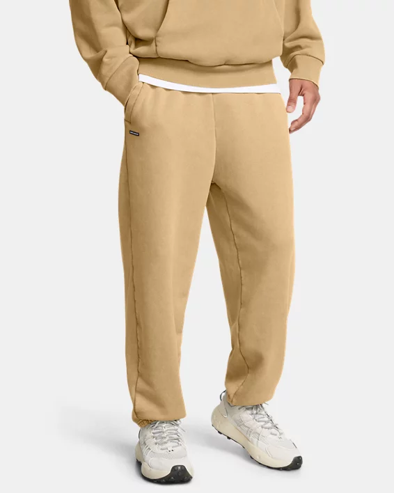 UA Icon Heavyweight Fleece Wash Mens Oversized Pants