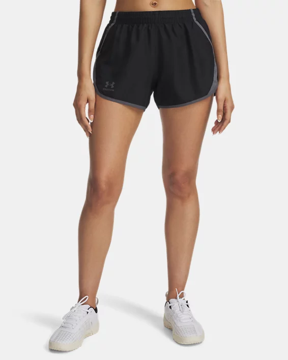UA Fly-By Freedom Womens 3.5" Shorts