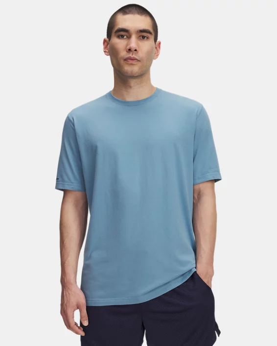 UA Icon Charged Cotton Mens Short Sleeve