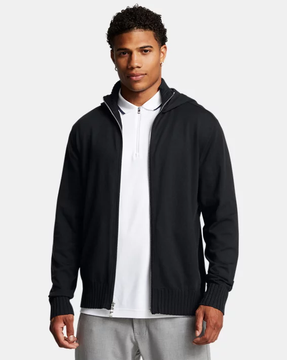 UA Premier Mens Full-Zip Hooded Sweater
